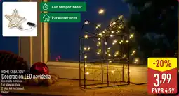 ALDI HOME CREATION Decoración LED navideña oferta
