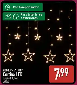 ALDI HOME CREATION Cortina LED oferta