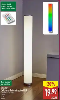 ALDI CASALUX Columna de iluminación LED oferta