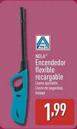 ALDI NOLA Encendedor flexible recargable oferta