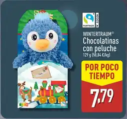 ALDI WINTERTRAUM Chocolatinas con peluche oferta