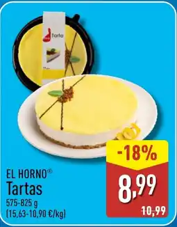 ALDI EL HORNO Tartas oferta