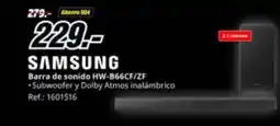 MediaMarkt SAMSUNG Barra de sonido HW-B66CF/ZF oferta