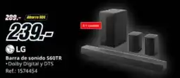 MediaMarkt LG Barra de sonido S60TR oferta