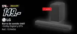 MediaMarkt LG Barra de sonido 540T oferta