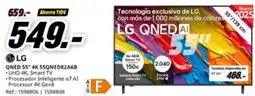 MediaMarkt LG QNED 55" 4K 55QNED82A6B oferta