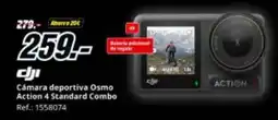 MediaMarkt Cámara deportiva Osmo Action 4 Standard Combo oferta