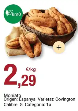 BonpreuEsclat Moniato oferta