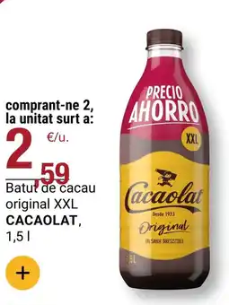 BonpreuEsclat CACAOLAT Batut de cacau original XXL oferta