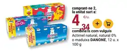 BonpreuEsclat DANONE Actimel natural, natural 0% o maduixa oferta