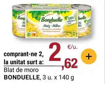 BonpreuEsclat BONDUELLE Blat de moro oferta