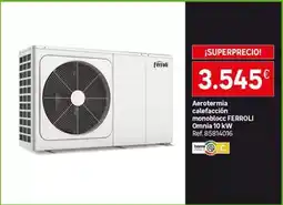 Leroy Merlin Ferroli - aeroternia calofacción monobloc oferta
