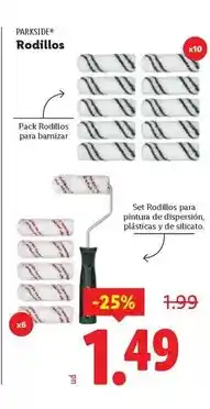 Ocine Parkside - rodillos oferta