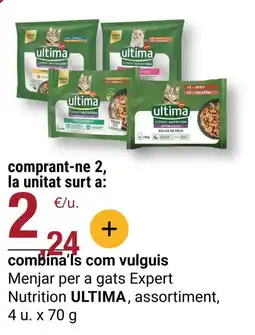 BonpreuEsclat ULTIMA Menjar per a gats Expert Nutrition assortiment oferta