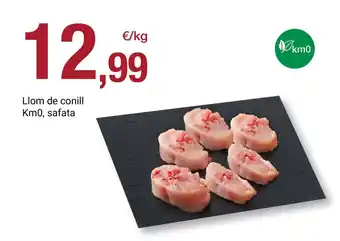 BonpreuEsclat Llom de conill Km0, safata oferta