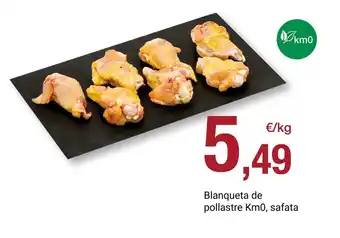 BonpreuEsclat Blanqueta de pollastre Km0, safata oferta