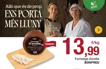 BonpreuEsclat BONPREU Formatge d'ovella oferta