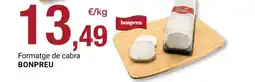 BonpreuEsclat BONPREU Formatge de cabra oferta