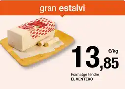 BonpreuEsclat EL VENTERO Formatge tendre oferta