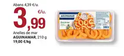 BonpreuEsclat AGUINAMAR Anelles de mar oferta