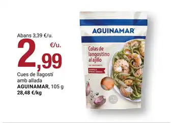 BonpreuEsclat AGUINAMAR Cues de llagostí amb allada oferta