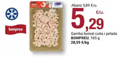 BonpreuEsclat BONPREU Gamba boreal cuita i pelada oferta