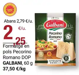 BonpreuEsclat GALBANI Formatge en pols Pecorino Romano DOP oferta
