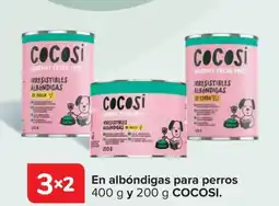 Carrefour COCOSI En albóndigas para perros oferta