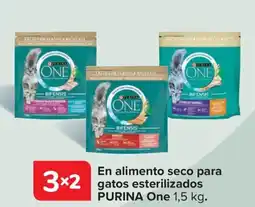 Carrefour PURINA One En alimento seco para gatos esterilizados oferta