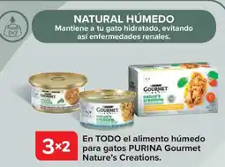 Carrefour PURINA Gourmet En todo el alimento húmedo para gatos nature's creations. oferta