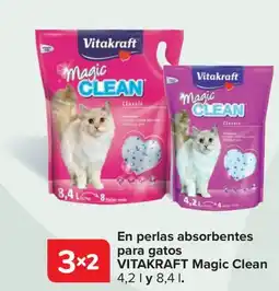 Carrefour VITAKRAFT En perlas absorbentes para gatos magic Clean oferta