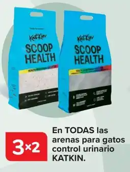 Carrefour KATKIN En todas las arenas para gatos control urinario oferta
