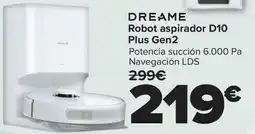 Carrefour DREAME Robot aspirador D10 Plus Gen2 oferta