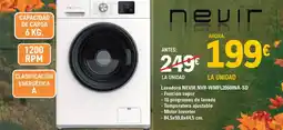 E.Leclerc NEVIR Lavadora NVR-WMFL2060INA-SD oferta