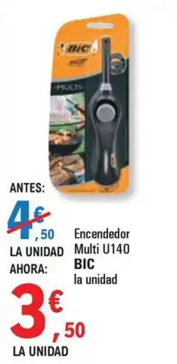E.Leclerc BIC Encendedor Multi U140 oferta