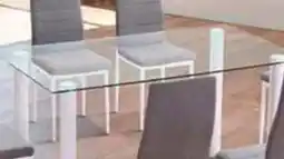 E.Leclerc Mesa de cristal mod. yuri oferta