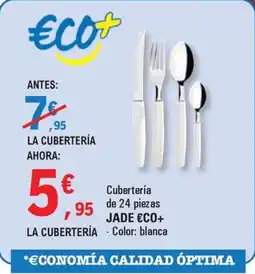 E.Leclerc JADE €CO+ Cubertería de 24 piezas oferta