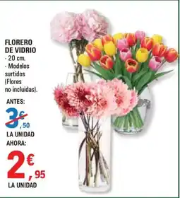 E.Leclerc Florero de vidrio oferta