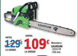 E.Leclerc SAURIUM Motosierra oferta