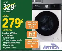 E.Leclerc ARTICA Lavadora AL81400AFN oferta
