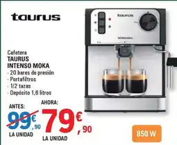 E.Leclerc TAURUS Cafetera intenso moka oferta