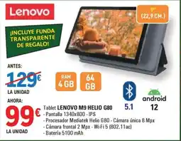 E.Leclerc LENOVO Tablet M9 HELIO G80 oferta