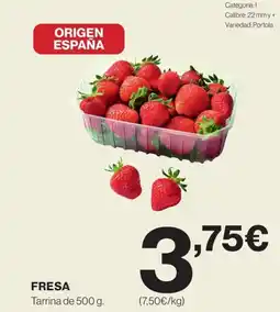 Hipercor Fresa oferta