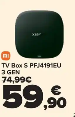 Carrefour XIAOMI TV Box S PFJ4191EU 3 GEN oferta