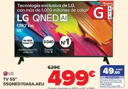 Carrefour LG Tv 55" 55QNED70A6A.AEU oferta