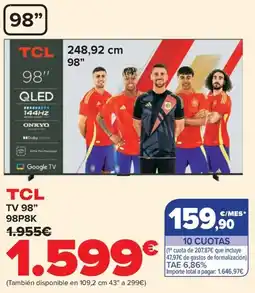 Carrefour TCL Tv 98" 98P8K oferta