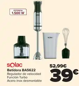 Carrefour SOLAC Batidora BA5622 oferta