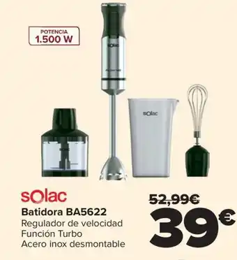 SOLAC Batidora BA5622