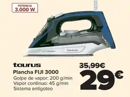 Carrefour TAURUS Plancha FIJI 3000 oferta
