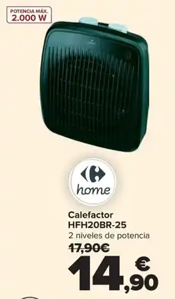 Carrefour Calefactor HFH20BR-25 oferta